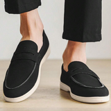 Men's Suede-Style Slip-On Loafers