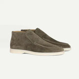 Men's Suede Slip-On Loafers