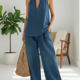 Women's Signature Lightweight Black Two Piece Set