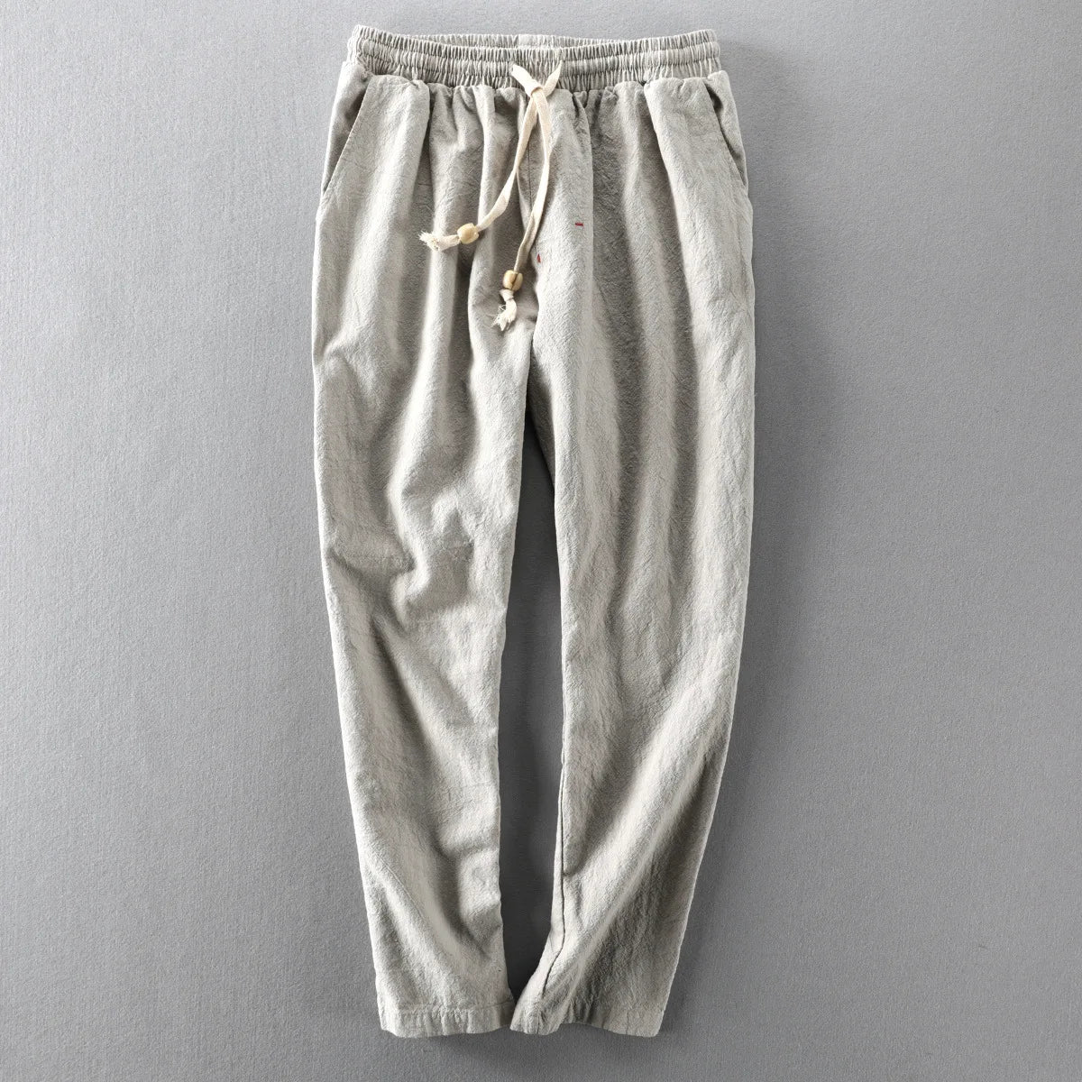 Men's Drawstring Straight Leg Trousers