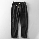 Men's Drawstring Straight Leg Trousers