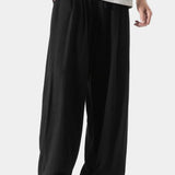 Men's Relaxed Fit Linen Blend Trousers