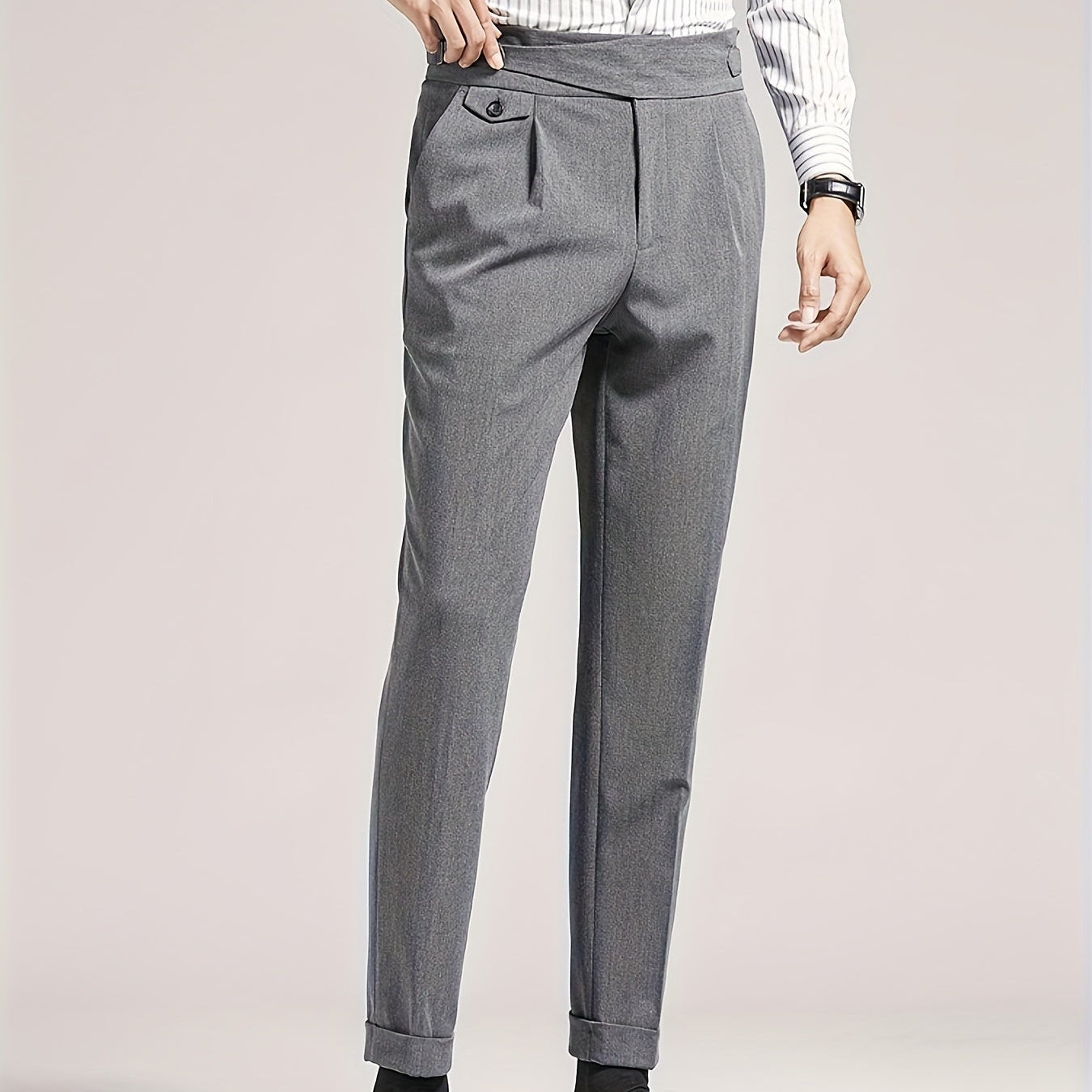 Men's Slim Fit Tailored Trousers