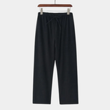 Men's Drawstring Linen Blend Trousers