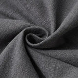 Men's Linen Blend Drawstring Trousers