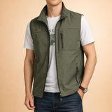 Men's Zip Front Utility Vest