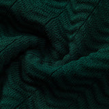 Men's Textured Knit Polo Shirt