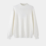 Men's Mock Neck Knit Sweater
