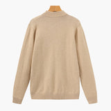 Men's Mock Neck Knit Sweater