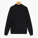 Men's Mock Neck Knit Sweater