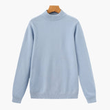 Men's Mock Neck Knit Sweater