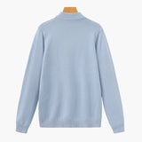Men's Mock Neck Knit Sweater