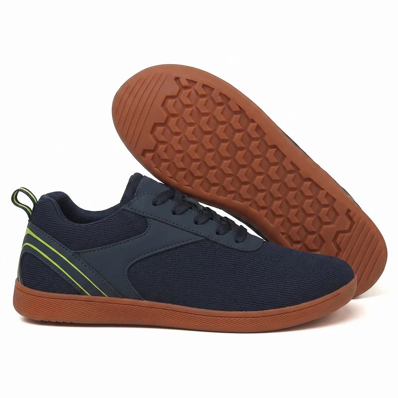 Men's Breathable Mesh Wide Toe Box Sneakers