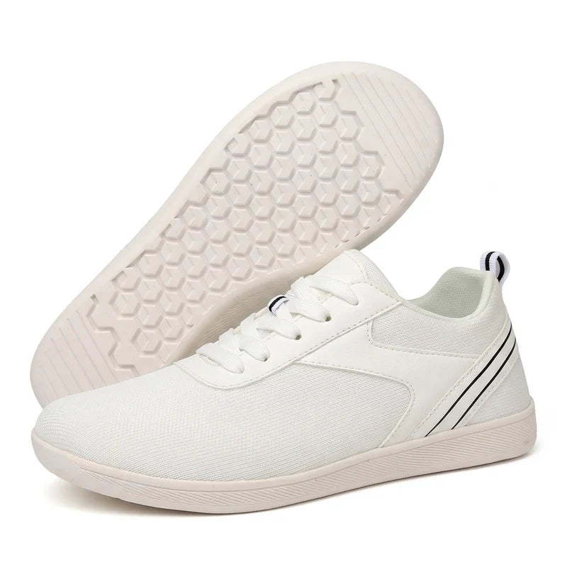 Men's Breathable Mesh Wide Toe Box Sneakers
