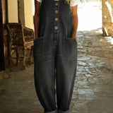 Women's Lightweight Black Cotton Jeans