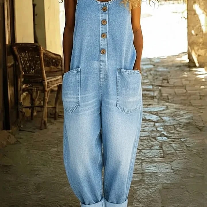 Women's Lightweight Black Cotton Jeans