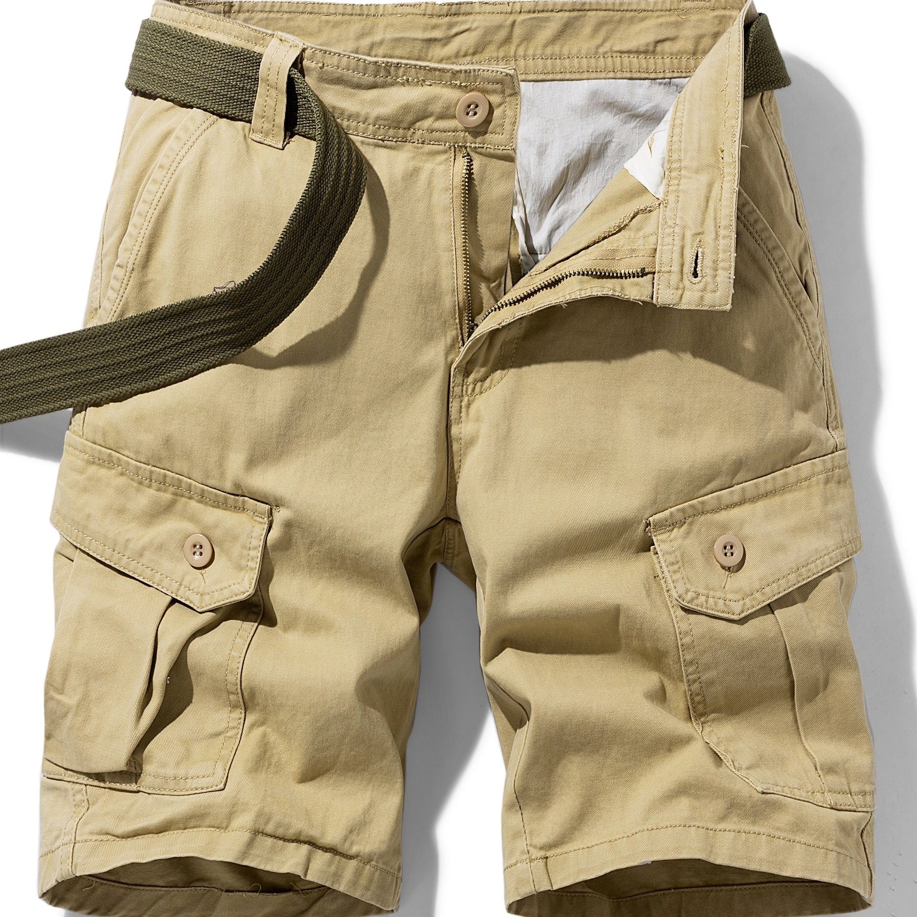Men's Multi-Pocket Cargo Shorts