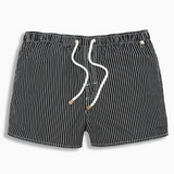Men's Striped Drawstring Shorts