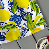Men's Lemon Print Swim Shorts