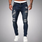Men's Distressed Slim Fit Jeans