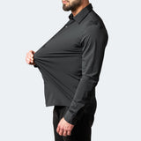 Men's Stretch Button-Up Dress Shirt