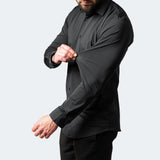 Men's Stretch Button-Up Dress Shirt