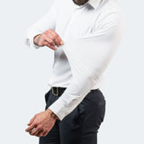 Men's Stretch Button-Up Dress Shirt