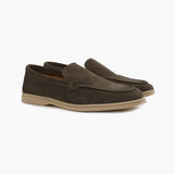 Men's Suede Penny Loafers