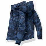 Men's Hooded Camouflage Outdoor Jacket
