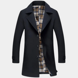 Men's Tailored Wool Blend Overcoat