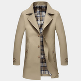 Men's Tailored Wool Blend Overcoat