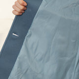 Women's Tailored Longline Single-Breasted Collared Coat