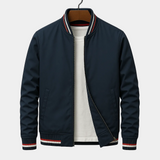 Men's Zip-Up Bomber Jacket