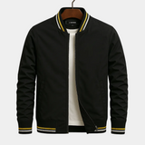 Men's Zip-Up Bomber Jacket