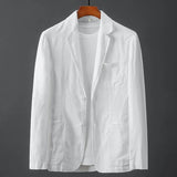 Men's Linen Tailored Blazer