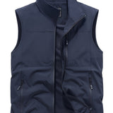 Men's Lightweight Utility Zip Vest