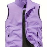 Men's Lightweight Utility Zip Vest