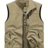 Men's Lightweight Utility Zip Vest