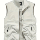 Men's Lightweight Utility Zip Vest