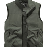 Men's Lightweight Utility Zip Vest