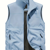 Men's Lightweight Utility Zip Vest