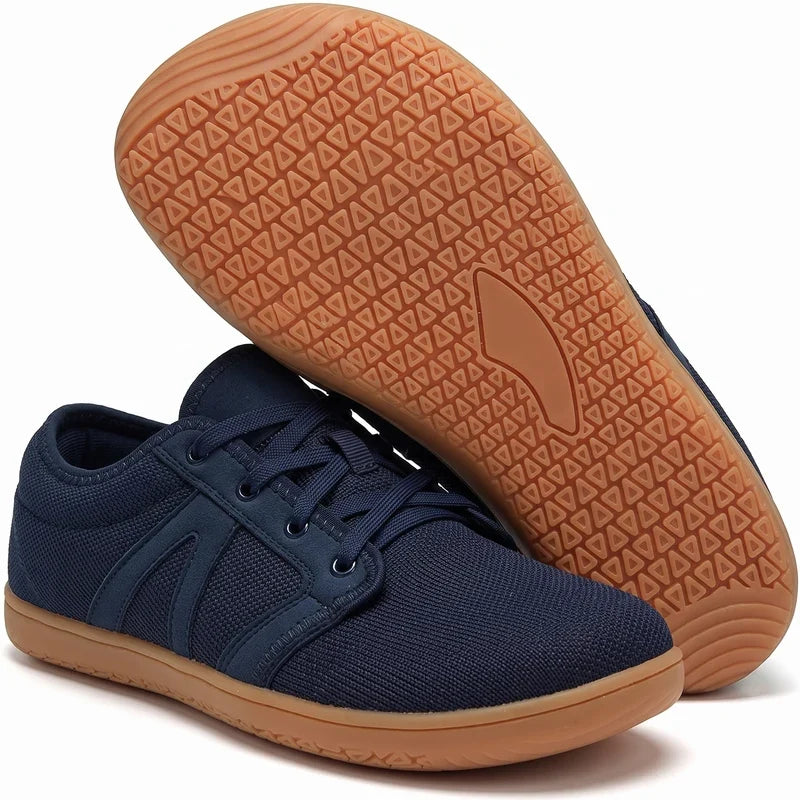 Men's Wide Toe Box Breathable Mesh Sneakers