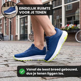 Men's Wide-Fit Breathable Mesh Comfort Sneakers