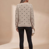Women's Green Autumn Ribbed Jumper