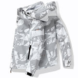 Men's Hooded Camouflage Outdoor Jacket