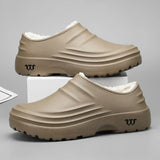 Men's Fleece Lined Slip-On Clogs