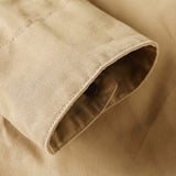 Men's Shirt-Collar Utility Jacket with Full Zip