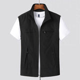 Men's Zip Front Utility Vest
